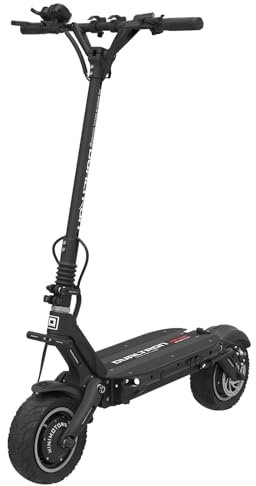 DUALTRON Elektroroller Victor für Erwachsene, 60V / 24Ah, 500-W-Motoren, Reichweite bis zu 80km, 20km/h, schnell, kraftvoll und komfortabel, Schwarz