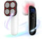 Professionelles Cellulite-Massagegerät, 4 Köpfe Körper Cellulite Massagegerät LED Rotlicht Elektrisches Handheld Cellulite Massagegeräte für Bauch Taille Arm Bein