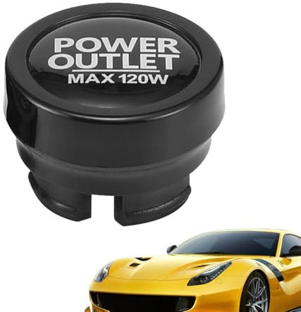 Zigarettenanzünder-Abdeckkappe, Wasserdicht, Staubdicht, Abdeckung Auto Zigarettenanzünder, Zigarettenanzünder Abdeckkappe Stromquelle Zigarettenanzünderbuchse