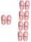 Healeved 2 Pairs Slippers Detachable Floor Mop Spa Duster House Shoes Flash Power Spray Mop Black Platform Sandals Velvet Slides Shoe Mops Floor Cleaner Funny Pet Cotton Pink