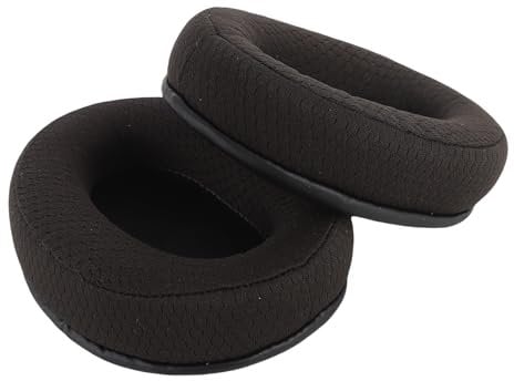 Headphone Ear Cushion Breathable Mesh High Density Memory Foam Ear Pads Cushions Replacement for Audio Technica ATH-M50X M40X M30X M50 M40 M30
