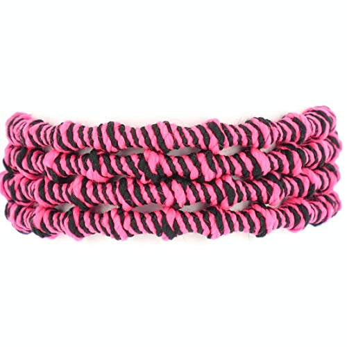 Xtenex Triathlon-Schnürsenkel, Neon Pink/Schwarz, 75 cm