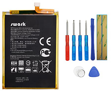 Swark HB396689ECW - Batería compatible con Huawei Ascend Mate 9, Mate 9, MHA-L09, MHA-L29, MHA-TL00 con herramientas