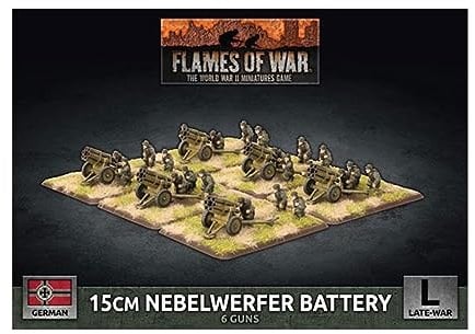 Flames of War German 15cm Nebelwerfer Battery (Late War, GBX146)