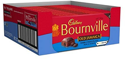 Cadbury Bournville Old Jamaica Dark Chocolate Bar, 1.8 kg
