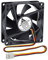 GDSTIME 80mm 3Pin 12V PC Fan 80mm CPU Computer Fan 80 x 25mm CPU Cooler 8CM 2800 RPM 8025 DC Brushless Cooling 12V Case Cooler For Router PSU Inverter Ventilation Replacement