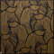 Paneele aus Polystyrol XPS, Deckenpaneele, 3D Wandpaneele, Styropor Dekoren, Decken Retro Vintage Wandverkleidung, 3mm dick - 50x50cm (4m²-16 Stück, Glamour V1 Gold)