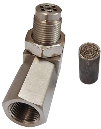 Universal O2 Sauerstoffsensor Extender 90 Grad Bung Erweiterung Katalysator Auto CEL Fix Check Engine Light Eliminator Adapter M18*1.5