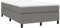 vidaXL Bettgestell, Polsterbett Bett für Schlafzimmer, Bettrahmen mit Lattenrost, Schlafzimmerbett Doppelbett, Dunkelgrau 120x200cm Stoff
