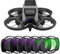 NEEWER Verbessertes Snap On ND/CPL/UV Filter Set Kompatibel mit DJI Avata Pro Mini FPV, 6 Stücke ND8/ND16/ND32/ND64/UV/CPL Mehrschichtige HD Beschichtung mit Anti Drop Off Sicherheit