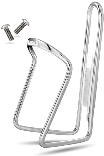 Hilo Sports Flaschenhalter Fahrrad - [Inkl. 2 Schrauben] - Rostfreie Getränkehalter Fahrrad - Aluminium Fahrrad Trinkflaschenhalterung mit Farbauswahl