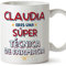 MUGFFINS Tazas Personalizadas para TÉCNICA DE FARMACIA mujer - En Español - Eres Súper - 11 oz / 330 ml - Regalo Personalizable original y divertido