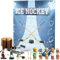 LYEAA 1 PC Lustiger 24-Tage-Hockey-Countdown-Adventskalender Der mit 24 kleinen Türen Team-Miniaturfiguren Andenken-Adventskalender Miniatur-Hockey-Ornament for Zuhause, Klassenzimmer, Büro,