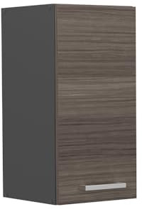 Vicco Hängeschrank R-Line, hängender Küchenschrank, Edelgrau, 30 cm
