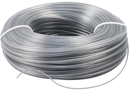 YedZen Hilo para desbrozadora de 2 mm x 50 m, refuerzo universal, para desbrozadora, hilo de nailon para desbrozadora, hilo para desbrozadora