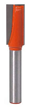 SBJKLYRN, Trend Router Bits - Fasenkantenformungs-Fräser, 1/4 Zoll Schaft, Doppelschneidiger Tauchfräser for die Holzbearbeitung, Wolframkarbid-Nutmeißel, 1 Stück ,Router-Bits(3/8 in)