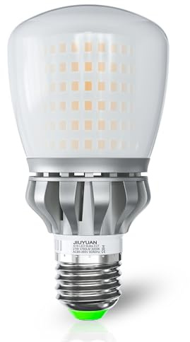 JIUYUAN Glühbirne E27 LED (ersetzt 250W) 3760LM Warmweiss 3000K 27W LED Lampe nicht dimmbar 1 Stück