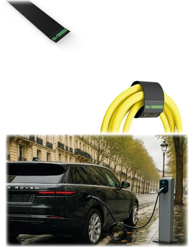 EV GRIP – Fixation Universelle pour Câble de Recharge Voiture Électrique | Hygiène Optimale, Sécurité Renforcée & Rangement Facile | Fini les Câbles Sales au Sol