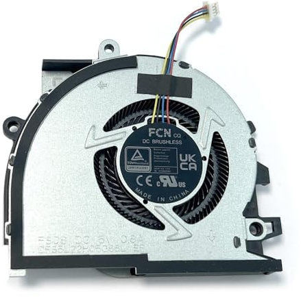 ZAHARA 5V CPU Fan Laptop Fan PC Replacement for ASUS TUF Gaming A16 FA608 FA608WI FA608WV FA608WM FA608WP FA608UP,TUF Gaming F16 FX608 FX608LP FX608LM FX608JH CPU Laptop Cooling Pad