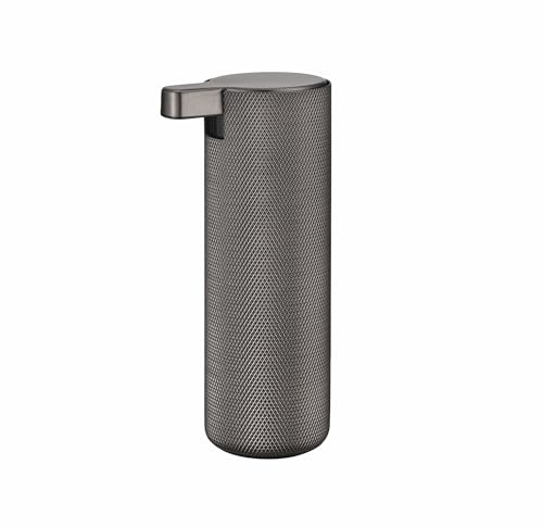 blomus Seifenspender -MODO ROF- | Pumpspender für Flüssigseife 165 ml | Badaccessoire Farbe Burned Metal | Ø 5,5 x 16 cm