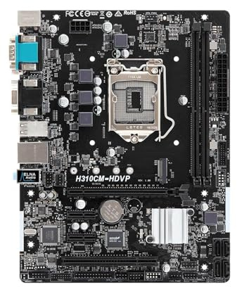 Schede madri Fit For ASRock H310CM-HDVP LAG 1151 Intel H31 DDR4 32 GB SATA3 M.2 Supporto I7-9700F I5-9400 I5-8400 I3-8100 CPU