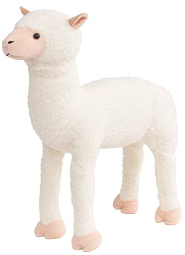 vidaXL Plüschtier Stehend Alpaka XXL Plüschspielzeug Kuscheltier Stofftier