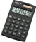 Genie 215 P8-stelliger Taschenrechner; Dual-Power (Solar und Batterie); kompaktes Design; grau