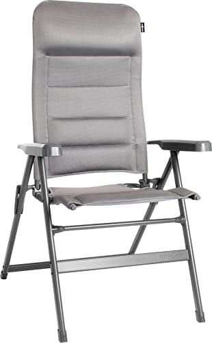 BRUNNER FRA601285 Campingstuhl Aravel, Hellgrau, M