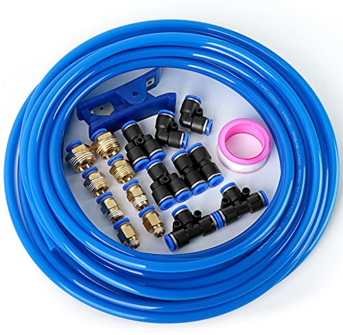 TAILONZ PNEUMATIC Blau 8mm oder 5/16 OD 5mm ID Polyurethan PU Luftschlauch Rohr Rohrsatz 10 Meter 32.8ft