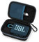 Hard Case for JBL GO 3 Mini Bluetooth Speaker with Sponge Storage Bag (Dark Blue)