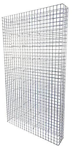GABIONA - Gabionenzaun LxHxT: 117 x 200 x 22 cm - Robuste Gabionenmauer für Steine ab 32mm Körnung - Maschenweite 5x5 cm
