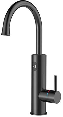 TBFL Rubinetto da Cucina per Riscaldamento Elettrico, Rubinetto per Riscaldamento rapido 220V 2 in 1 con Display Digitale a LED, Rubinetto per scaldabagno Elettrico con Rotazione di 360 Gradi