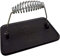 King Kooker CIBPSA Speckpresse aus Gusseisen, Schwarz