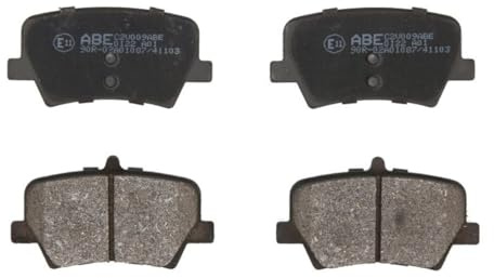 ABE C2V009ABE Bremsbelagsatz Bremsbeläge Hinten Kompatibel mit VOLVO XC40 536
