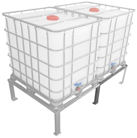 REKUBIK Erweiterungsmodul für IBC Untergestell Podest Palettengröße 120x100cm (1000/1250l IBC)