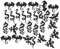 DRAGON DRACHEN Collection Sammlung (DRACHEN DRAGON vinyl stickers black)