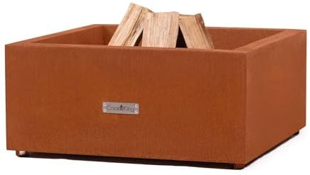 CookKing Feuerschale Bronzon 80x80cm Stahl Rost