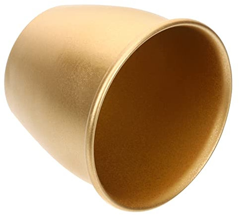 Zerodeko Pot De Fleurs Métallique Élégant pour Plantes Intérieur Et Extérieur Conteneur Décoratif pour Fleurs Et Succulentes pour Mariages Et Célébrations Décoration De Maison