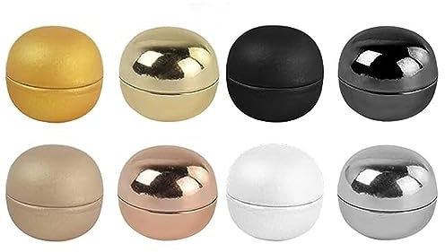 JOCXZI Hijab magnetische Pins,Starke Keine Lochstifte Broschen Magnet,Mehrfachnutzung Magnetische Knöpfe,Magnetischer Hijab Clip für Muslimischen Schal MultiUse Runder Clip,Pullover Bluse(8 Pairs)