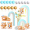JeVenis Luxury Teddybär Kuchen Dekoration Zug Teddybär Dusche Zug Dekoration Teddybär Geburtstagstorte Dekoration Dusche Kuchen Dekoration Kuchen Dekoration