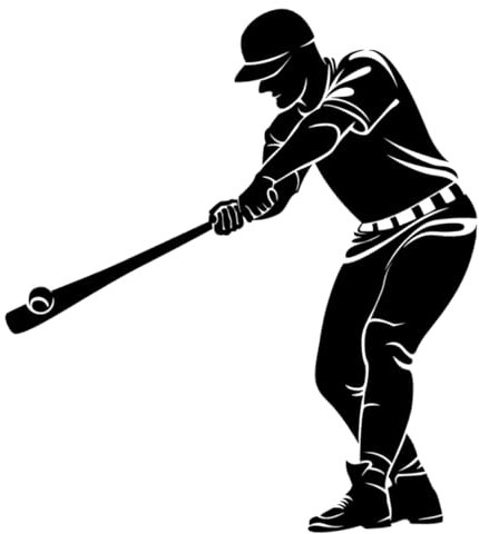 Gadpiparty Wandaufkleber Mit Baseball-spielern Abnehmbare Dekoraufkleber Für Zuhause Kunstdekor Klassenzimmer Schlafzimmer Wandaufkleber