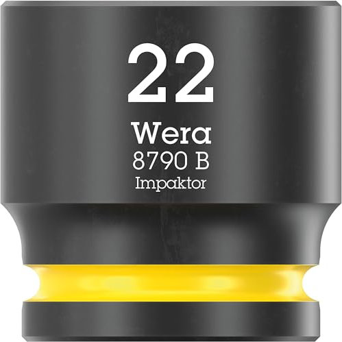 Wera 05005512001 8790 B Douilles Impaktor à emmanchement 3/8, 22 x 32 mm