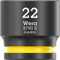 Wera 05005512001 8790 B Douilles Impaktor à emmanchement 3/8, 22 x 32 mm