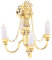 Puppenhaus Kronleuchter 1/12 Geschältes Puppenhaus Miniatur Golden Retro Grand Kronleuchter LED-Licht Deckenleuchte Batteriebetrieben