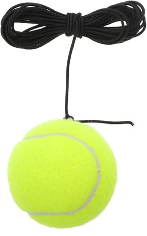 MOLUCKFU Tennistrainingsgerät Mit Elastischem Seil Robustes Kunststoffmaterial Kompakt Für Einzelspieler Tennis Anfänger Training Tennisplatz Und Garten