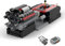 MasterBrickPlay Motor Bausteine Bausatz, V10 Luftgekühlter Motor mit Getriebe Einfach Oben liegende Nockenwelle (SOHC) Modell Technik Motor Bausatz, MOC Klemmbausteine Spielzeug (776 Teile)