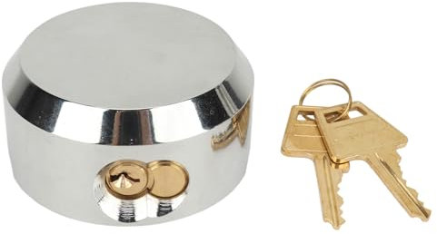 Versteckte Bügel-Vorhängeschlösser mit Schlüssel, Anhänger-Puck-Schlösser, verstärktes verstecktes Bügelschloss, verstecktes Bügel-Design widersteht dem Ziehen, für Lager,