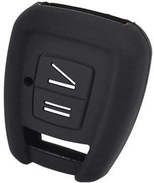 XEBRAD 2 Buttons Silicone Car Remote Key Fob Shell Cover Case, for Vauxhall, for Opel, Astra, Zafira, Frontera, Omega, Vectra, Signum, Tigra car key shell