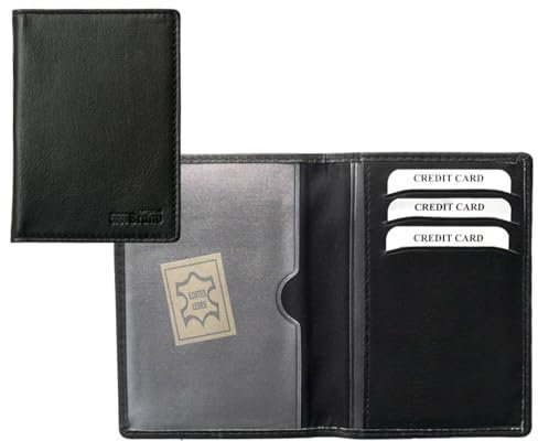 Ausweismappe Ausweishülle Kreditkartenetui Etui Leder Fahrzeugschein Etui Kartenetui Führerschein Hülle Leder Ausweisetui KFZ Etui Ausweismäppchen Führerscheinhülle Kreditkartenetui Ausweistasche