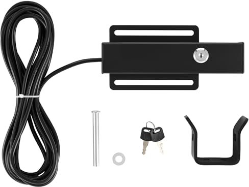 ZUMI Automatic Gate Lock, Electric Gate Lock for Swing Gate Opener, 12-24V AC/DC Automatic Gate Latch for Farm Driveway Garden Home Gates, Galvanized Metal Electric Lock for Gate Opening System